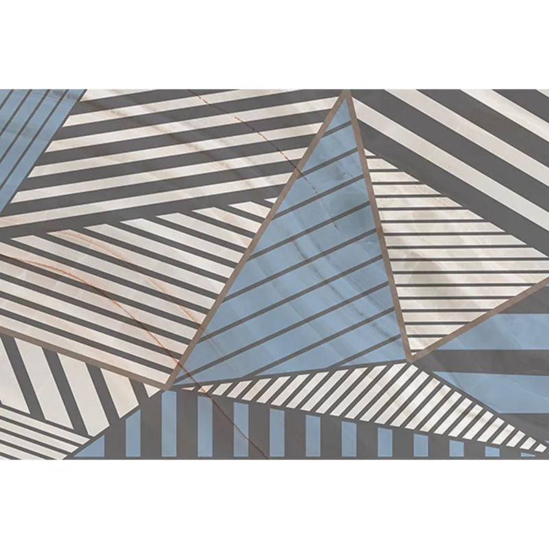 Zertifiziert Tadessi Fototapete 3D M1-No.60292 Digitaldruck Tapete Blau Schwarz - Abstrakt Modern