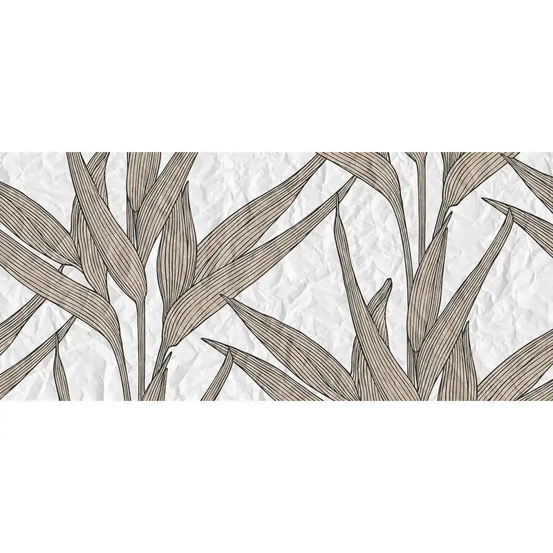 Sofort Bestellen Tadessi Fototapete Blumen M1-No.60354 Digitaldruck Tapete Braun Weiß - Pflanzen Floral