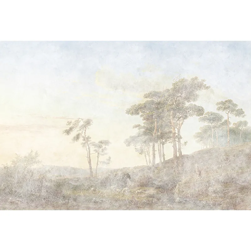Tadessi Fototapete Wald M1-No.61171 Digitaldruck Tapete Beige Grau - Natur Landschaft Preis Gesenkt