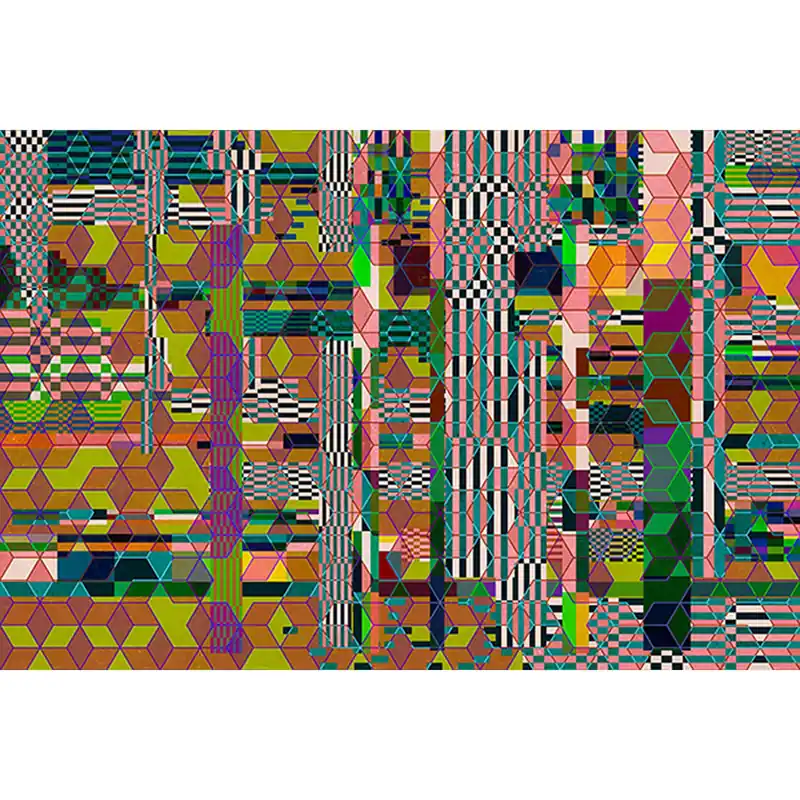 Tadessi Fototapete Abstrakt M1-No.61243 Digitaldruck Tapete Bunt Grün - Modern Direkt Vom Hersteller