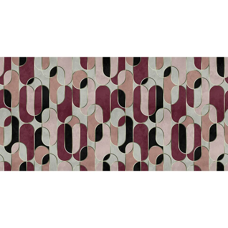 Tadessi Fototapete Modern M1-No.61263 Digitaldruck Tapete Violette Rosa - Abstrakt Sichere Zahlung