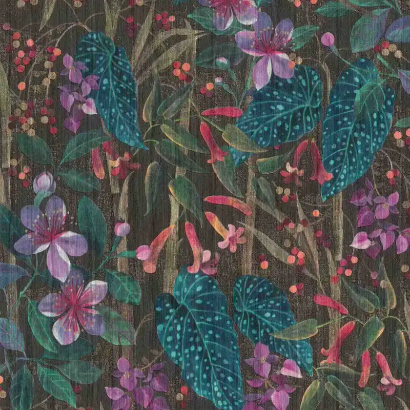 Rasch | Curiosity | 538236 | Vliestapete | Botanisch | 0.53 x 10.05 m | Bunt Zertifiziert