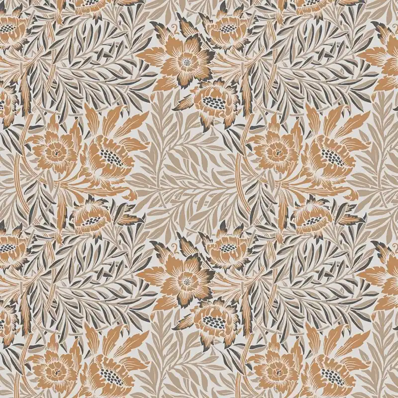 A.S. Creation | Art of Eden | 390582 | Vliestapete | Blumenoptik | 10.05 x 0.53 m | Orange Ausverkauf
