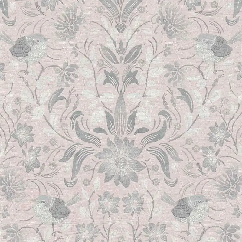Sale A.S. Creation | Maison Charme | 390752 | Vliestapete | Blumenoptik | 10.05 x 0.53 m | Rosa