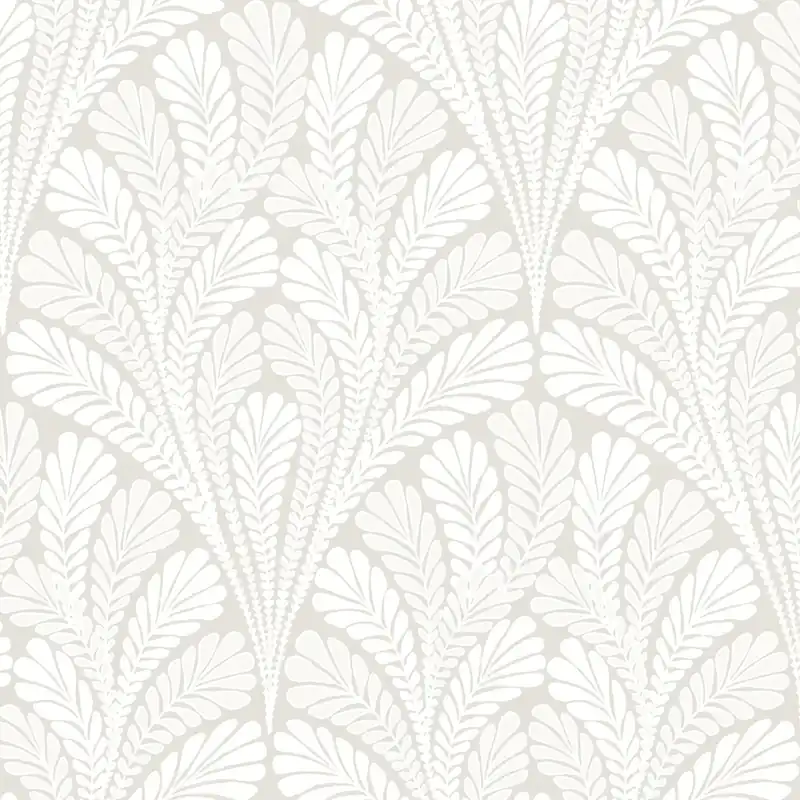 York Wallcoverings | Black and White | BW3952 | Sure Strip tapete | Blätter | 0.52 x 10 m Sonderaktion