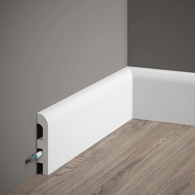 Meistverkauft PROVISTON Innenwinkel | Für Sockelleiste "NE355" 20 x 97 mm Weiß Fußleiste Kabelkanal