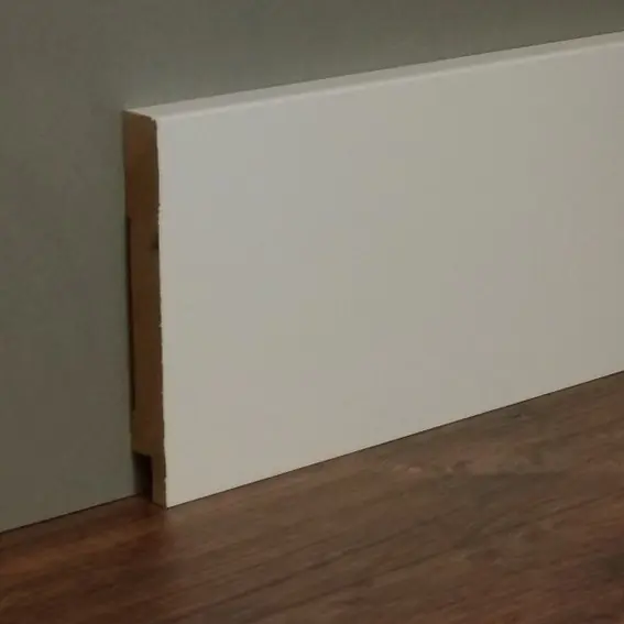 Rabatt Kosche Sockelleisten Außenwinkel Für Fußleiste 72039 MDF-Kern Weiß