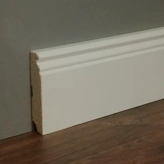 Kosche Innenwinkel | Für Sockelleiste Erba-3 72768 19 x 96 mm Fußleiste Bodenleiste Weiß Sonderangebot