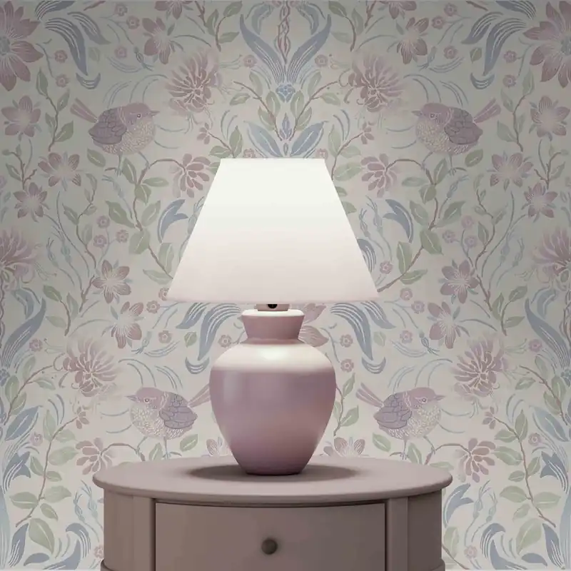 Tapete Valentin Blumen M1-No.4305 Vlies Creme Blau Floral Tadessi 10.05 x 0.53 m Nur Heute
