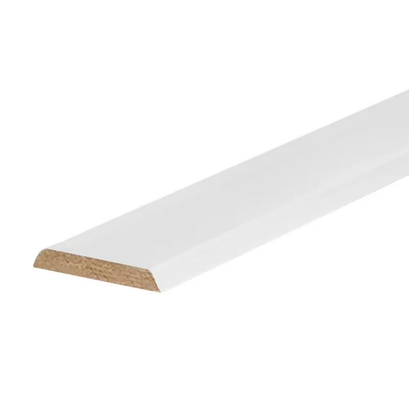 Kosche | Abdeckleiste | MDF | 9115 | 5 x 30 x 2600 mm | Weiß | Sockelleiste | Fußleiste Knallerangebot