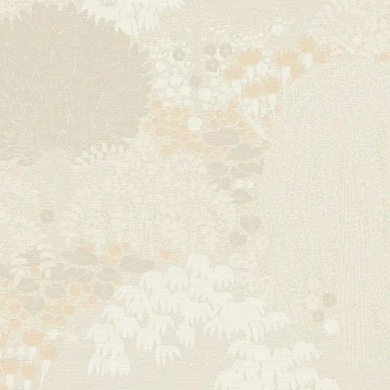 A.S. Creation | Famous Garden | 393502 | Vliestapete | Bäume & Blätter | 10.05 x 0.53 m | Beige Geprüft