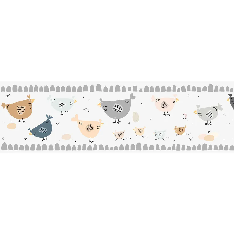 A.S. Creation | Lovely Kids | 403727 | Bordüre | Kinderzimmer | 5 x 0.155 m | Grau Sonderangebot
