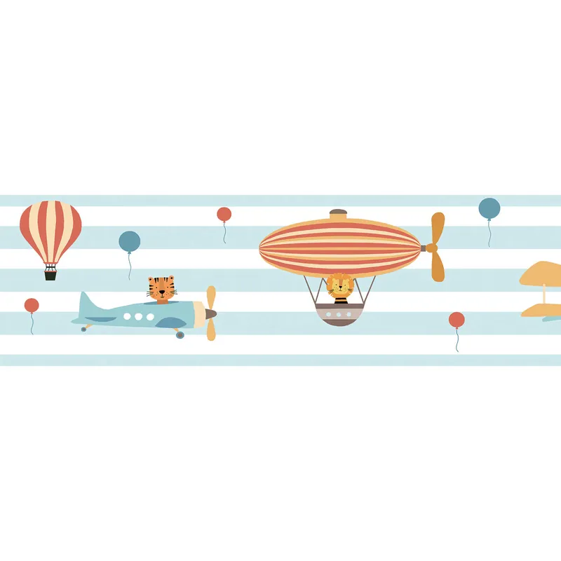 A.S. Creation | Lovely Kids | 403753 | Bordüre | Kinderzimmer | 5 x 0.155 m | Blau Wochenendangebot