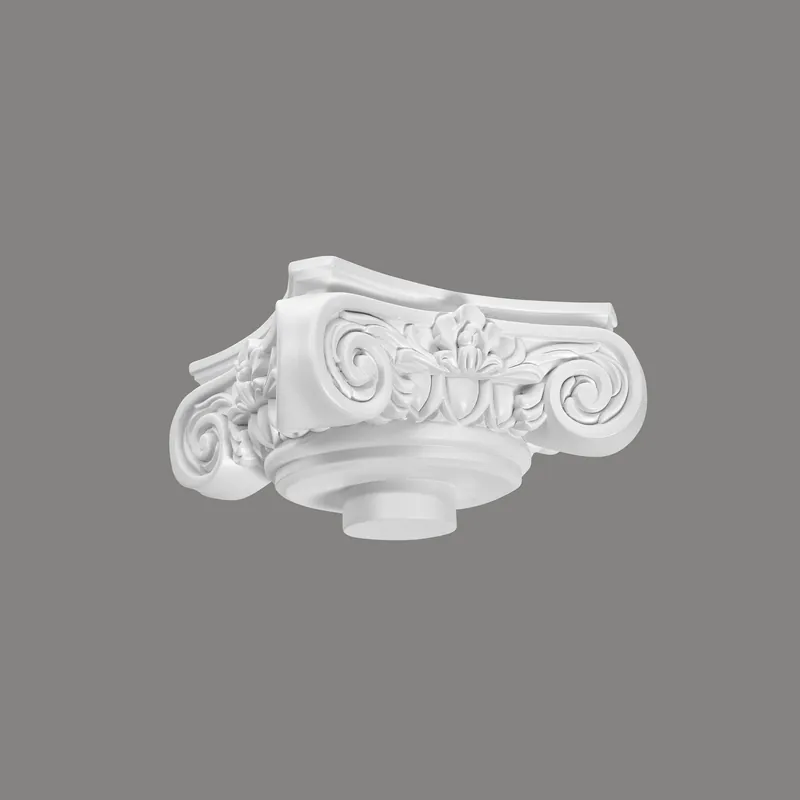Schneller Versand Mardom Kapitell C1001-1W Profoam 300 x 300 x 120 mm Weiß für Vollsäule und Fußteil