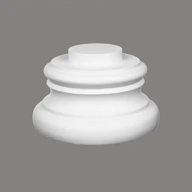 Mardom Vollsäulen Fußteil C5002-4W Profoam 310 x 310 x 160 mm Weiß Zertifiziert