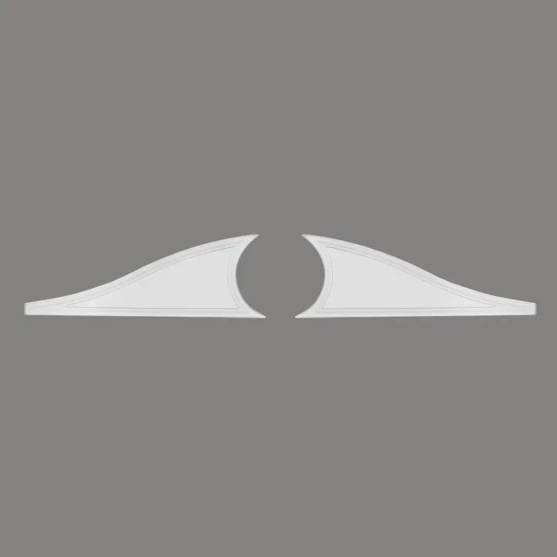 Mardom Zierelement Türaufsatz D3515 Profoam 110 x 6 x 315 mm Weiß Türabschluss Markenware