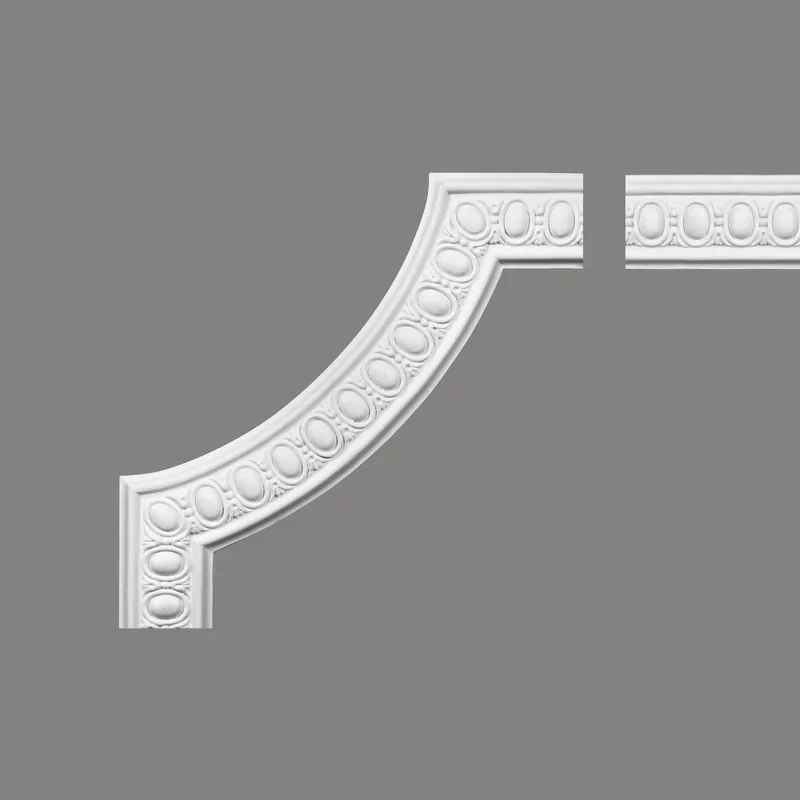Mardom Eckstück für Wandleiste MDC250 Profoam 81 x 15 x 410 mm Weiß Stuckprofil Stuckleiste Online Kaufen