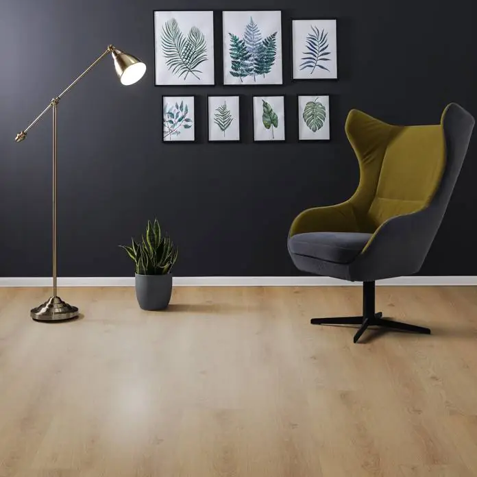 Neu Check One Vinylboden 2077 Altenwald 1220 x 229 x 5 mm Klick Vinyl Holzoptik Eiche Braun