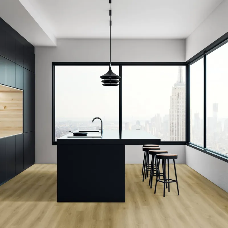 Check comfort Vinylboden 2511 Albera 1522 x 225 x 5 mm Klick Vinyl Holzoptik Eiche Braun Neu