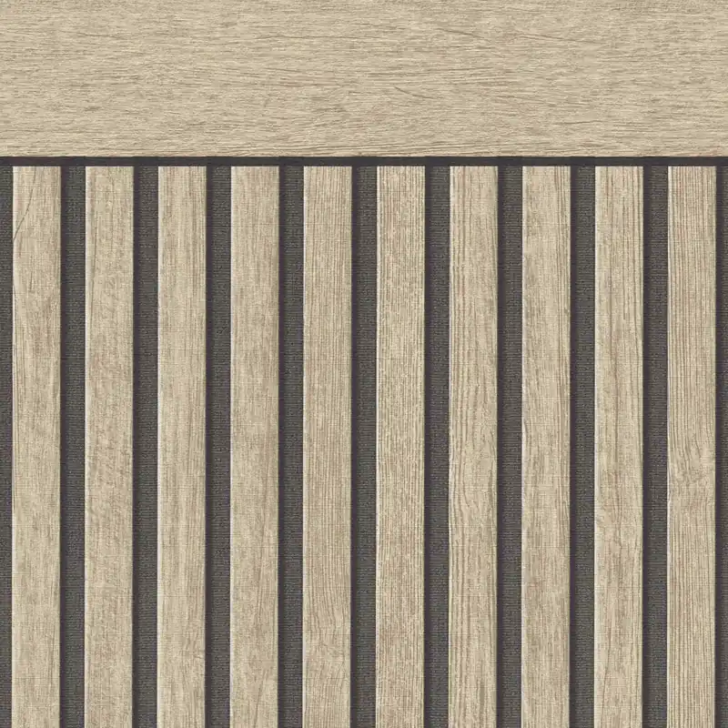 A.S. Creation | Wallpanel | Holzpaneele | 397441 | Vliestapete | Streifen | 5.00 m x 1.06 m | Beige Jetzt Bestellen