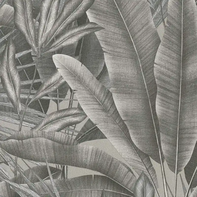 A.S. Creation | Stories of Life | 396473 | Vliestapete | Botanisch | 0.53 x 10.05 m | Grau Neue Kollektion