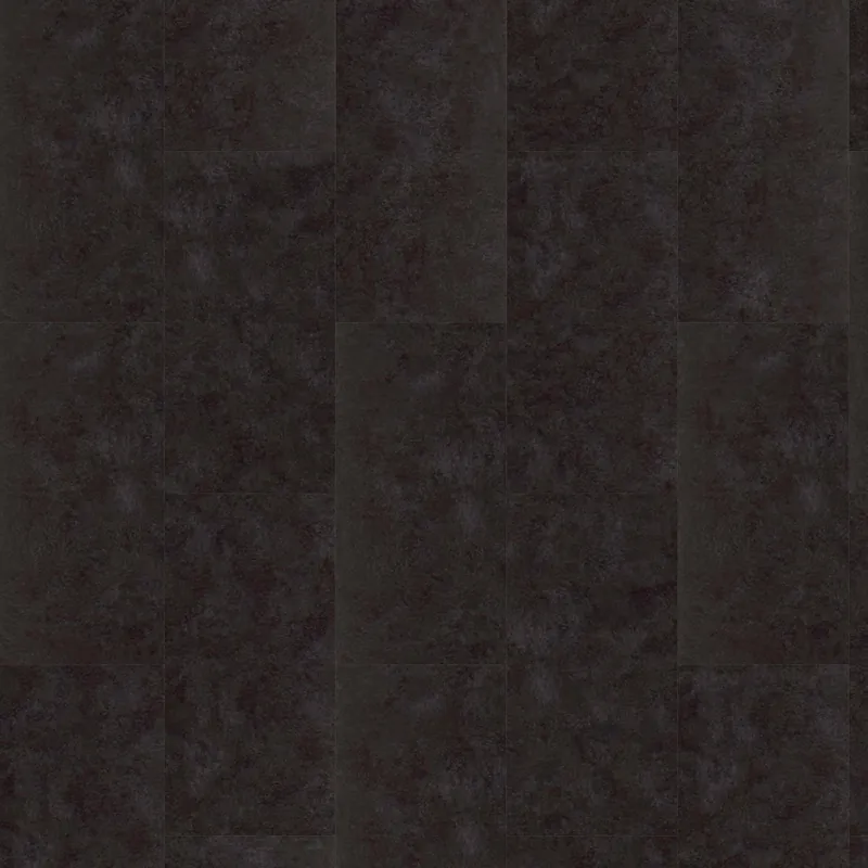 Vinylboden 24H3 8050H Designbelag 609.6x304.8x2 mm Klebe Vinyl Fliesenoptik Steinoptik Schwarz NKL31 Highlight