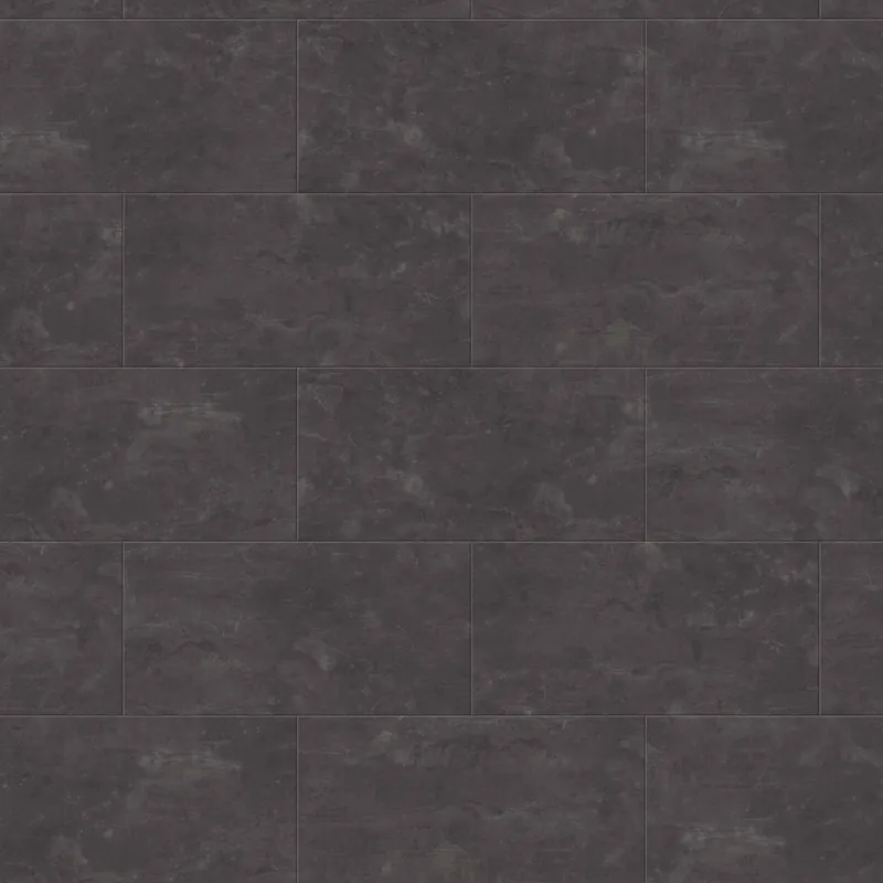Schnäppchen Vinylboden Expona Simplay 2582 Looselay Vinyl 609.6x304.8x5 mm Fliesenoptik Steinoptik Schwarz NKL43