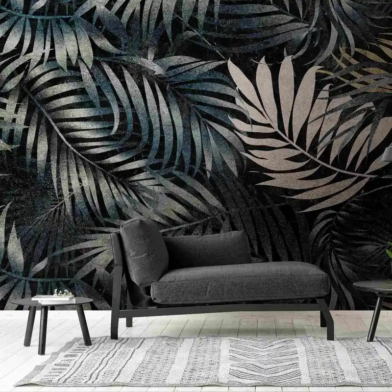 Neue Kollektion A.S. Creation Fototapete The Wall 382381 Ein Motiv pro Rolle Dschungel Schwarz