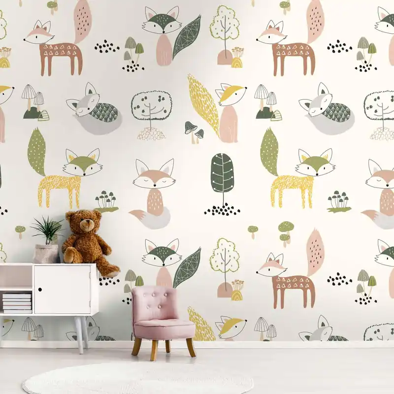 A.S. Creation Fototapete The Wall II 391891 Ein Motiv pro Rolle Kinderzimmer Bunt Sichere Zahlung