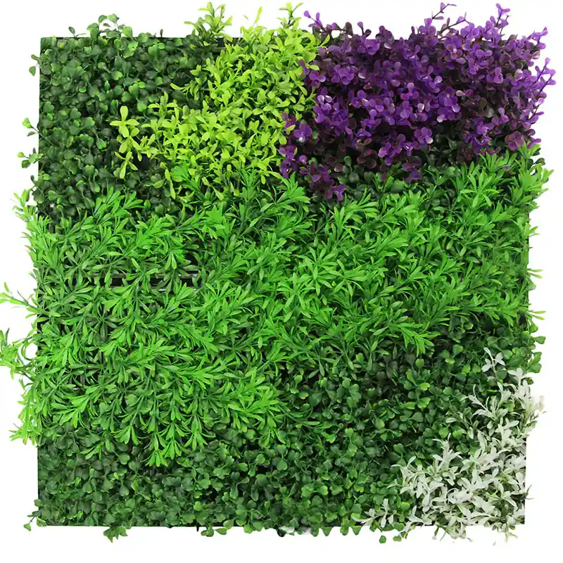 Kracherpreis JANGAL Modular Wall Akustik Wandpaneel 520 x 520 x 50 mm Violet Mixed Flora Pflanzenwand