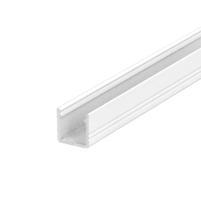 LED Alu Profil "Tierno" 12 x 12 x 2000 m Aluminium LED Profil für LED Beleuchtung Expressversand