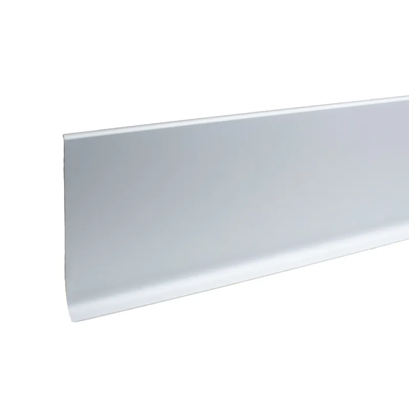 Auer Sockelleiste Metall H 40 - 100 mm B 10 mm Sockelleiste Aluminium Wasserfest Modern Top-Seller