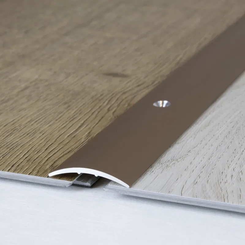 Auer Übergangsprofil Brüssel Höhe 4.5 mm Breite 28 mm Übergangsschiene Aluminium eloxiert Versand Am Gleichen Tag