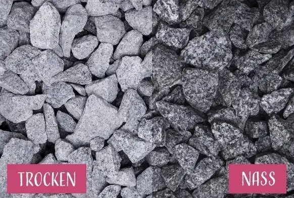 Granit Splitt 1 - 3 mm Edelsplitt Granit Naturstein Grau Garten Steine Kies GSH Geprüft