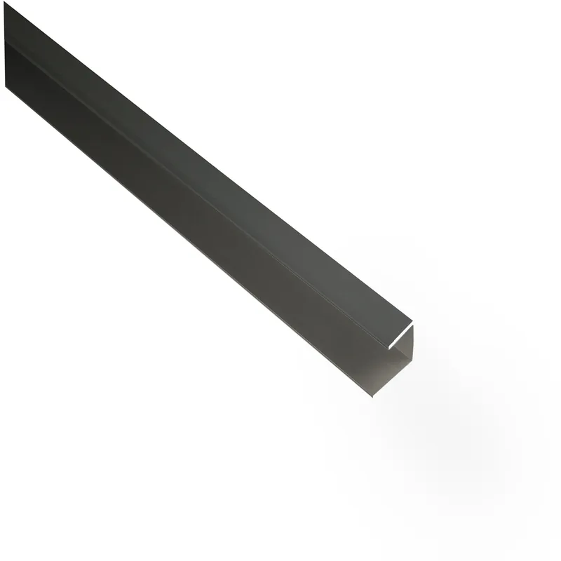 ALU Seitenabschluss U Profil für 20 mm Terrassendielen Kovalex Wochenendangebot