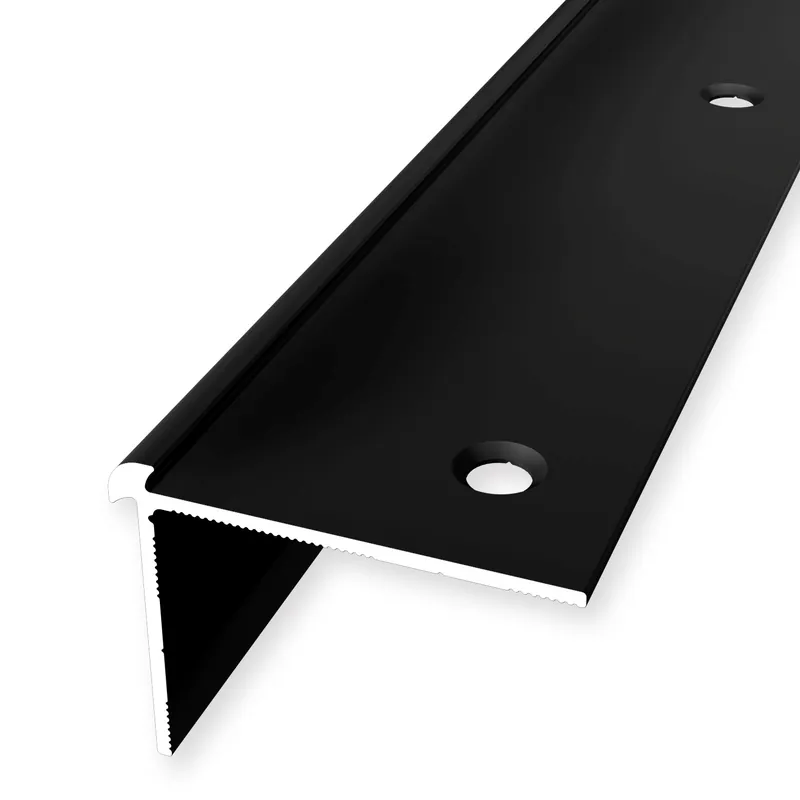 Knallerangebot Treppenkantenprofil 29 x 39 mm Aluminium Winkelprofil Glatt Versenkt Gebohrt Küberit