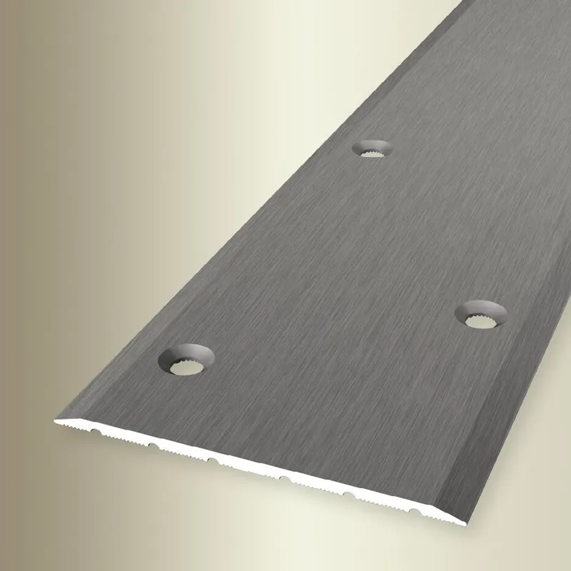 Küberit Übergangsprofil Höhe 3 mm Breite 80 mm Übergangsschiene Aluminium eloxiert Echt