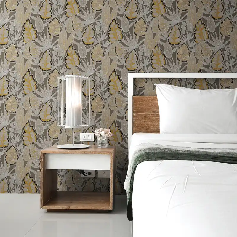 Tapete Aurora Bäume Blätter M1-No.10950 Vlies Braun Orange Tadessi 10.05 m x 0.53 m Neue Kollektion