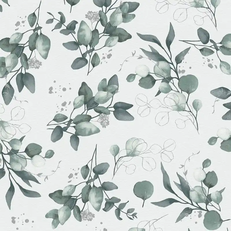 Top-Seller Vliestapete 397682 Weiß Grün Blumen Floral Pure Elegance A.S. Creation
