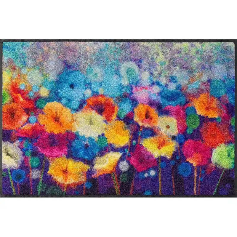 Echt Fussmatte Flowerlover 75 x 50 cm Schmutzfangmatte waschbar wash+dry Design