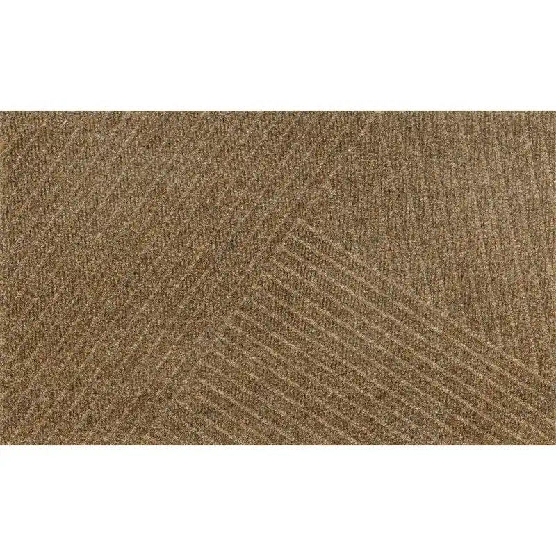 Schneller Versand Schmutzfangmatte Outdoor Stripes taupe 75 x 45 cm wetterfeste Fussmatte waschbar wash+dry DUNE