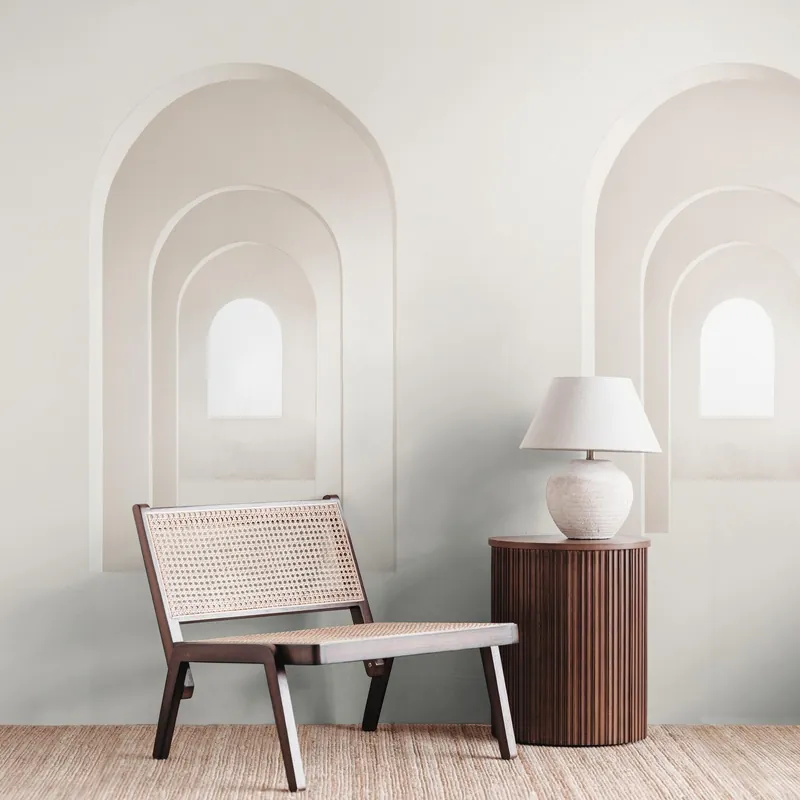 Sichere Zahlung A.S. Creation Fototapete The Wall III 398421 Ein Motiv pro Rolle 3D Creme Beige