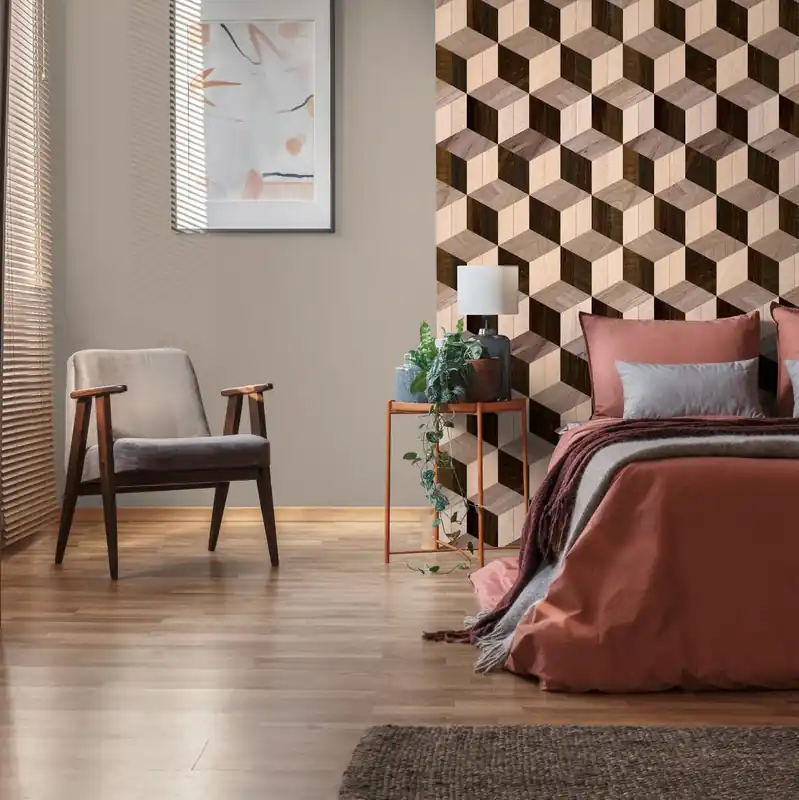 Neu Im Sortiment A.S. Creation Fototapete The Wall III 398331 Ein Motiv pro Rolle 3D Braun Beige