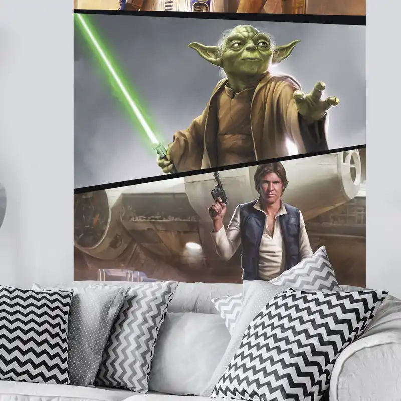 Komar Fototapete Star Wars Moments Rebels 200 x 120 cm Vlies Rebellen "Möge die Macht mit Dir sein!" Bestpreis