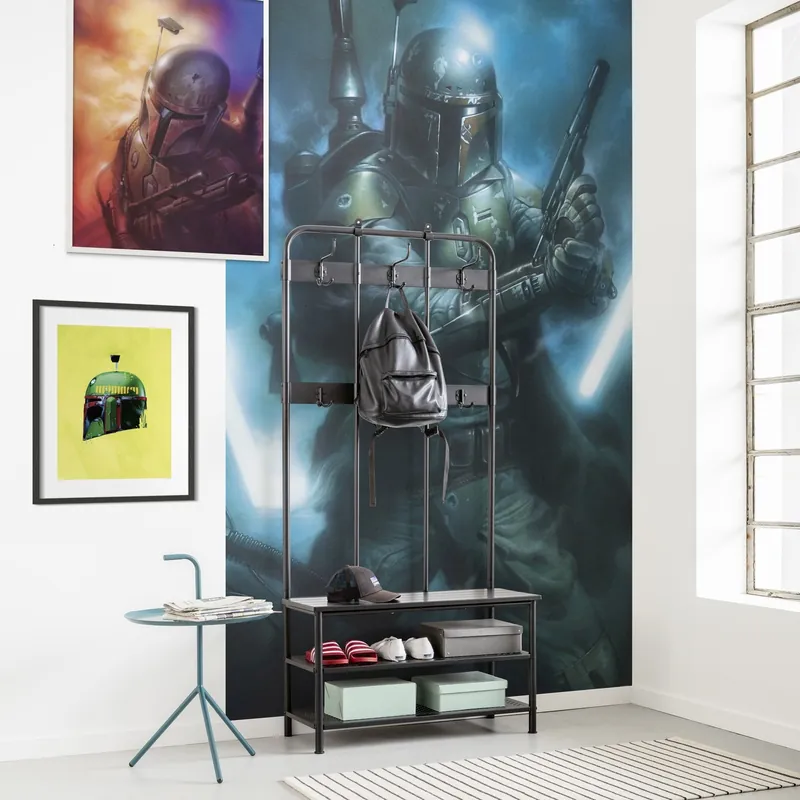 Komar Fototapete Star Wars Bounty Hunter 280 x 150 cm Vlies Bounty Hunter Kopfgeldjäger Universum Neue Ware