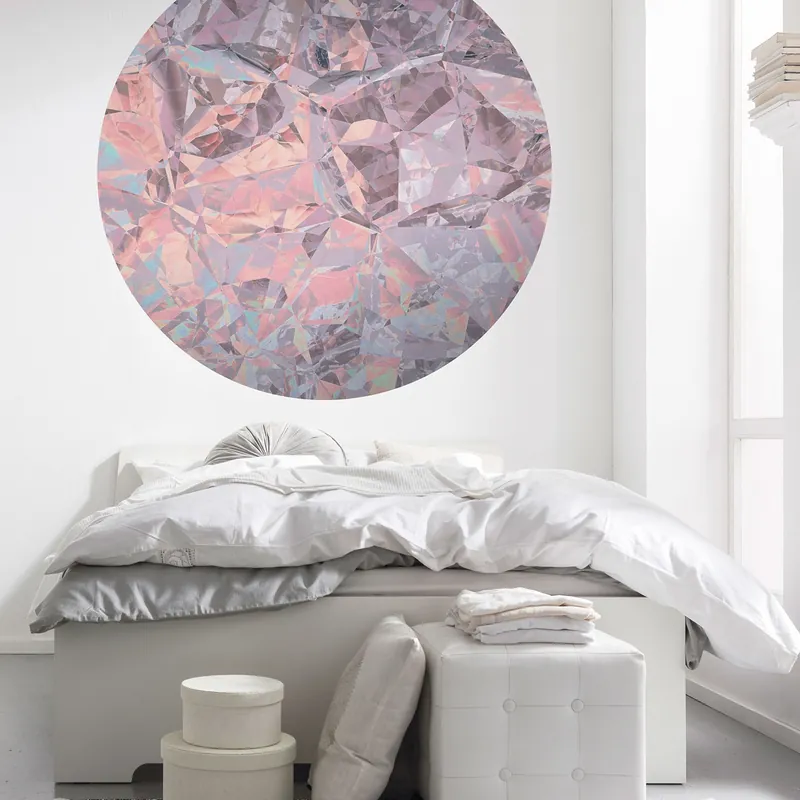 Komar Fototapete Disney Dot Glossy Crystals 125 x 125 cm Vlies Selbstklebend Kristallhöhle Online Kaufen