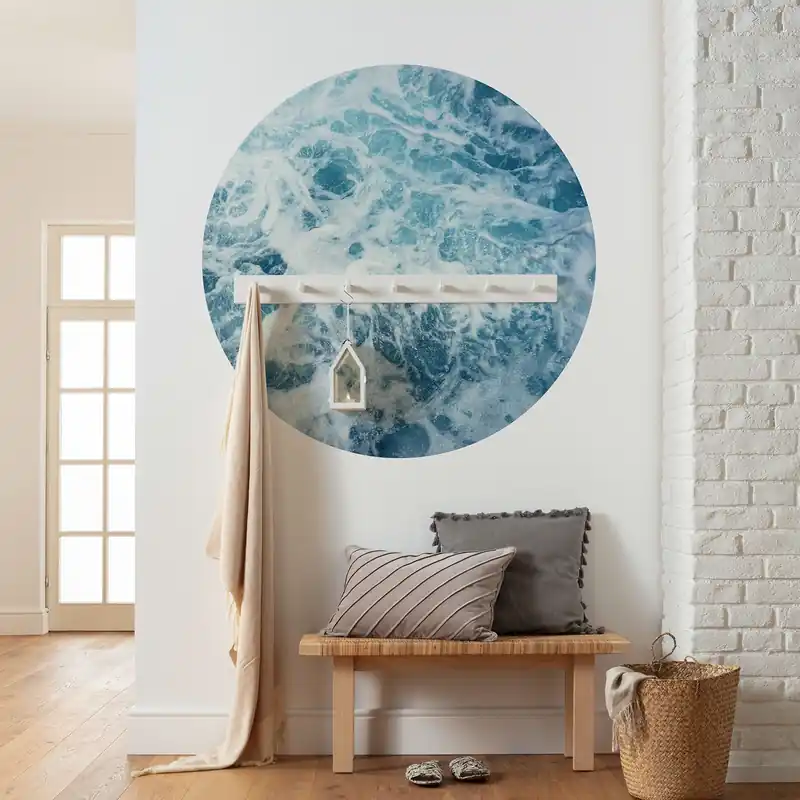 Mega-Angebot Komar Fototapete Disney Dot Ocean Twist 125 x 125 cm Vlies Selbstklebend Ocean Twist Wellen Meer