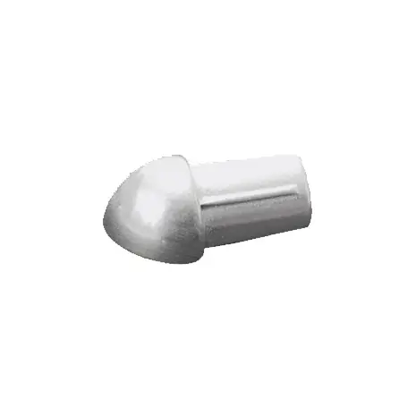 Außenecke für Viertelkreisprofil 11 x 11 mm Fliesenprofil Steckverbindung Zubehör Küberit Schneller Versand