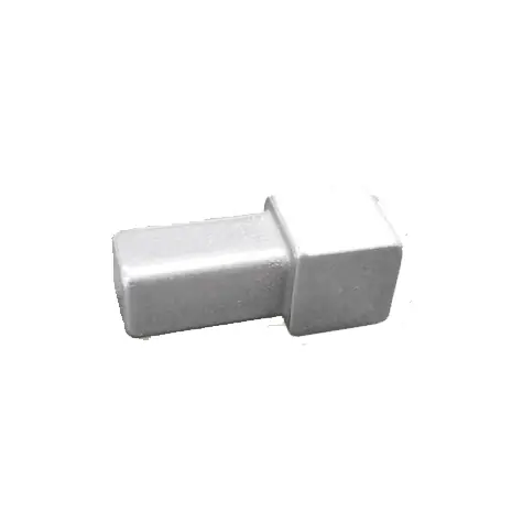 Wochenendangebot Endstück für Quadratprofil 10 x 10 mm Randleistenprofil Zubehör Steckverbindung Küberit