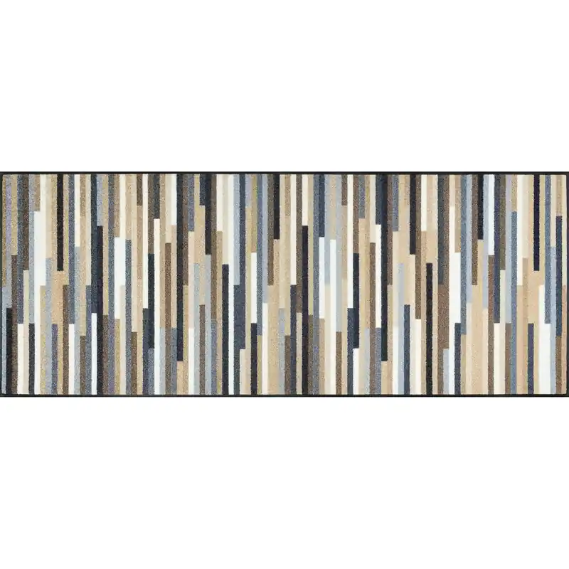 Aktuell Fussmatte Mikado Stripes nature Schmutzfangmatte waschbar versch. Größen wash+dry Design